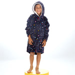 Boys Celestial Print Oversized Blanket Hoodie