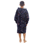 Boys Celestial Print Oversized Blanket Hoodie