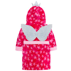 Girls Fairy Princess Pink Robe