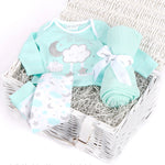 Baby Mint Celestial Pyjamas & Blanket Set