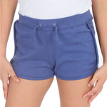 Girls 100% Cotton Jersey Summer Shorts Blue