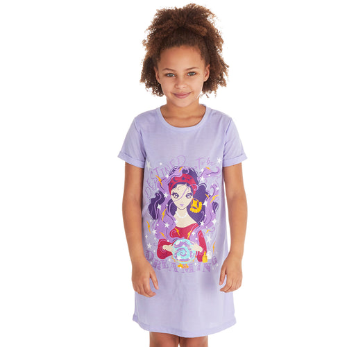 Girls Witch Purple Nightie