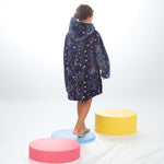 Girls Celestial Print Oversized Blanket Hoodie