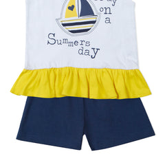 Girls Salior Summer Outfit