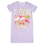 Girls Ice Creams Lilac Nightie