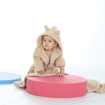 Baby Bear Ears Beige Robe