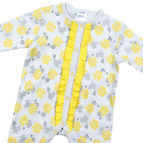 Newborn Baby Floral Sleepsuit 