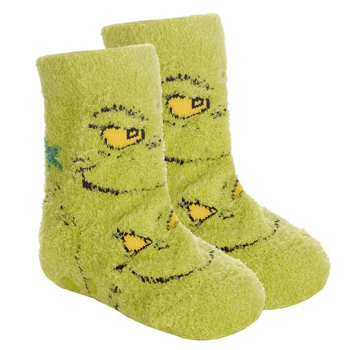 Kids Christmas The Grinch Cosy Socks 1 Pair