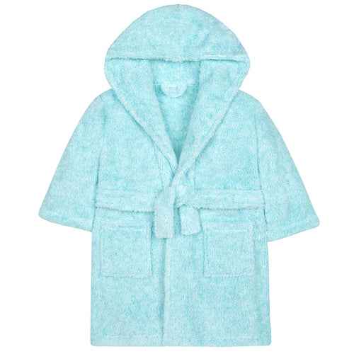 Girls Snuggle Aqua Robe