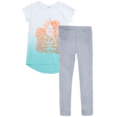 Kids Girls Outfit T-shirt and Leggings Set 