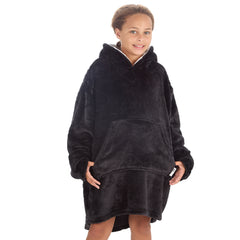 Girls Gamer Embossed Oversized Blanket Hoodie