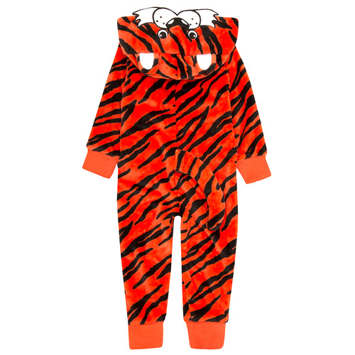 Girls Tiger Orange Onesie