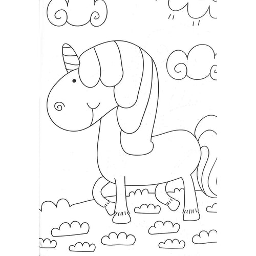 Unicorn Colouring Book