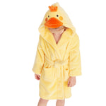 Girls Duck Yellow Robe