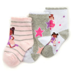 Baby Cotton Rich Ballerina Socks 3 Pairs