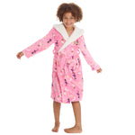 Personalised Girls Ballerina Pink Robe