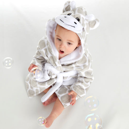 Personalised Baby Giraffe Robe