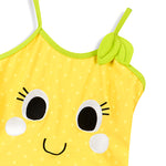 Girls Lemon One Piece Swimsuit