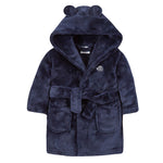 Baby Bear Ears Navy Robe