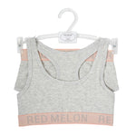 Girls Cotton Grey Underwear Set