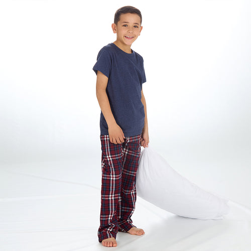 Boys Navy Short Sleeved Pyjama Set