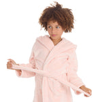 Girls Pastel Pink Robe