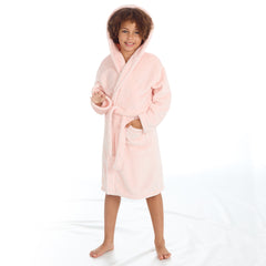 Girls Pastel Pink Robe