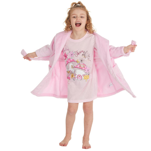 Girls Fairy Pink Nightie