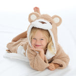 Girls Snuggle Teddy Bear Robe