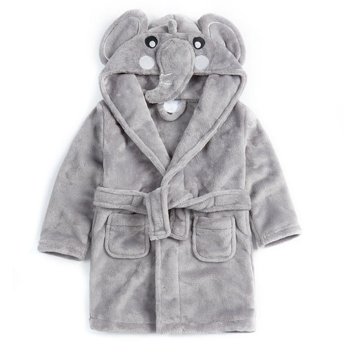 Girls Elephant Grey Robe