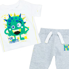 Baby Boys Scary T-Shirt and Joggers Outfit