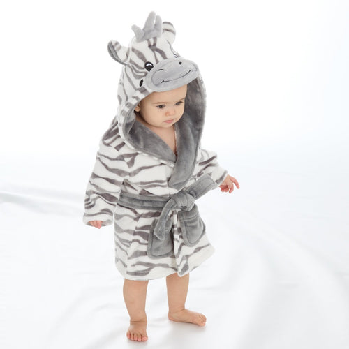 Baby Novelty Zebra Robe