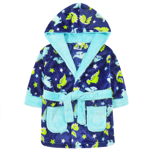 Baby Dinosaur Print Robe