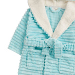 Girls Corded Mint Robe