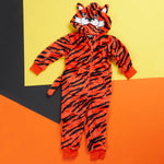 Girls Tiger Orange Onesie