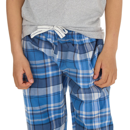 Boys Grey Short Sleeved Pyjama Set