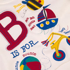 Baby Bicycle Print Sweatshirt