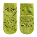 Kids Christmas The Grinch Cosy Socks 1 Pair