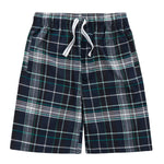 Boys Woven Check Pyjama Shorts Navy