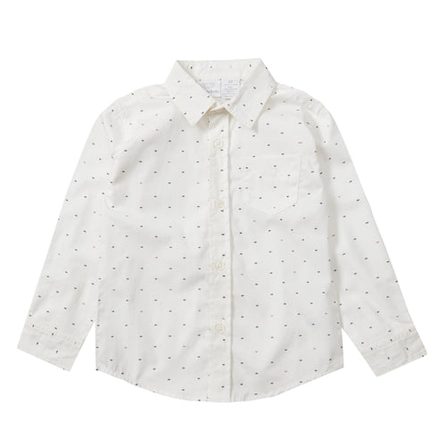 Boys Printed Cotton Shirt