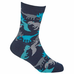 Boys Dino Camo Socks 3 Pairs