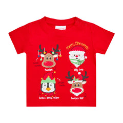 Baby Girls Boys Christmas Santa's Helpers Novelty T-Shirt