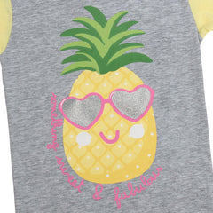 Girls Pineapple Pyjama Set