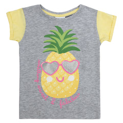 Girls Pineapple Pyjama Set