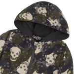 Boys Skull Camo Nightwear Fleece Hood Jumpsuit