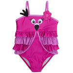 Baby Girls Flamingo Swimsuit