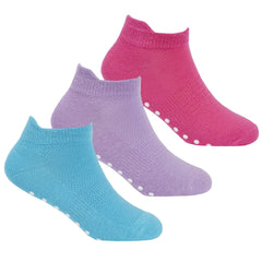 Non Slip Trainer Liner 3 Pairs Socks