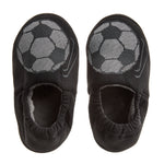 Boys Football Indoor Slippers Black 