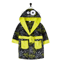 Boys Robot Hooded Robe