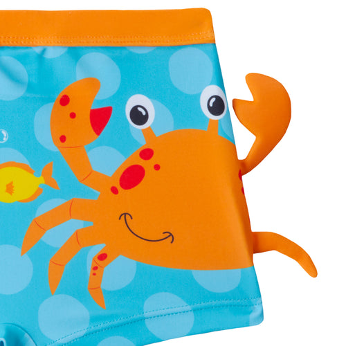 Baby Boys Crab Swim Trunks